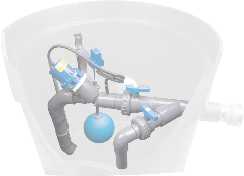 Vacuflow operating in a leak-proof vacuum network